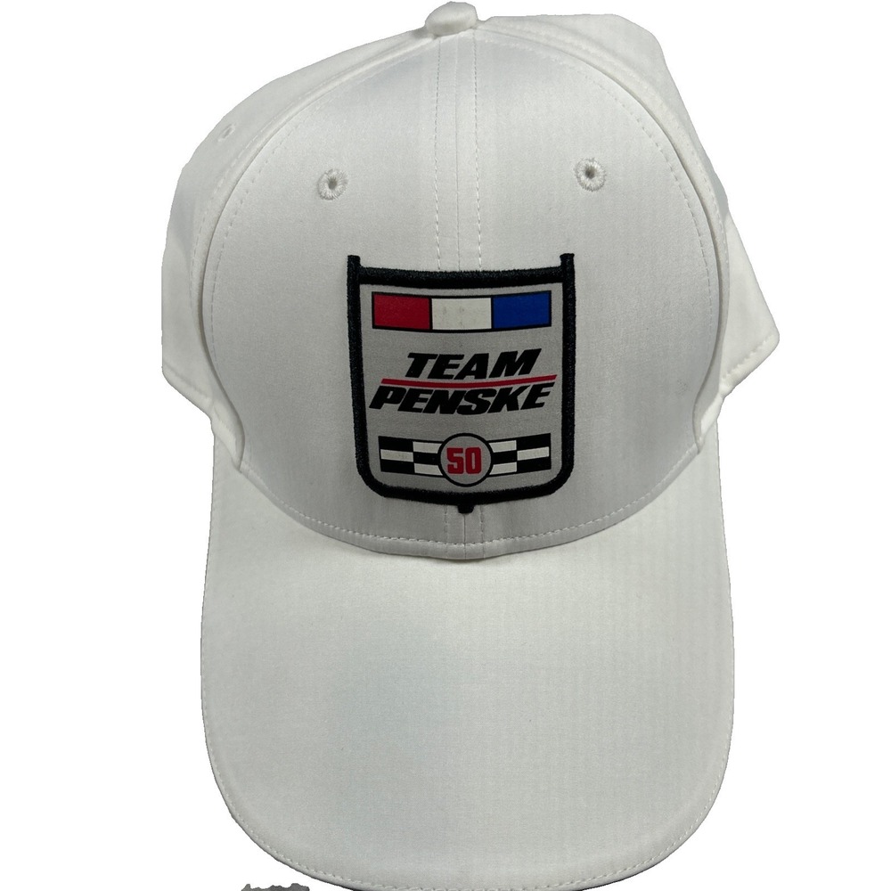 Team Penske Racing Hat 50 Year Anniversary Black Cap Puma  IndyCar Nascar 🔥